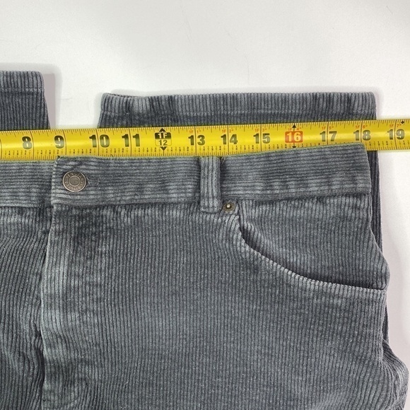 Vintage Ralph Lauren Grey Corduroy Tapered Pants Size 16W - Picture 9 of 11